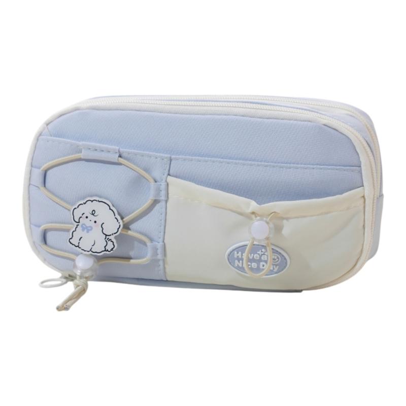 High Capacity Pen Case 8 Section Polyester Pencil Case Large Pencil Organiser Pouches Travel Cosmetic Bag 23x12x8cm синій
High Capacity Pen Case 8 Section Polyester Pencil Case Large Pencil Organiser Pouches Travel Cosmetic Bag 23x12x8cm синій