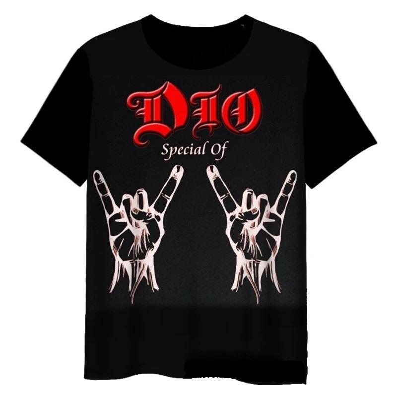 Summer New 2D Printed Round-neck T-shirt for Men, European-American DIO Band Style Trendy Short-sleeved T-shirt S
Summer New 2D Printed Round-neck T-shirt for Men, European-American DIO Band Style Trendy Short-sleeved T-shirt S