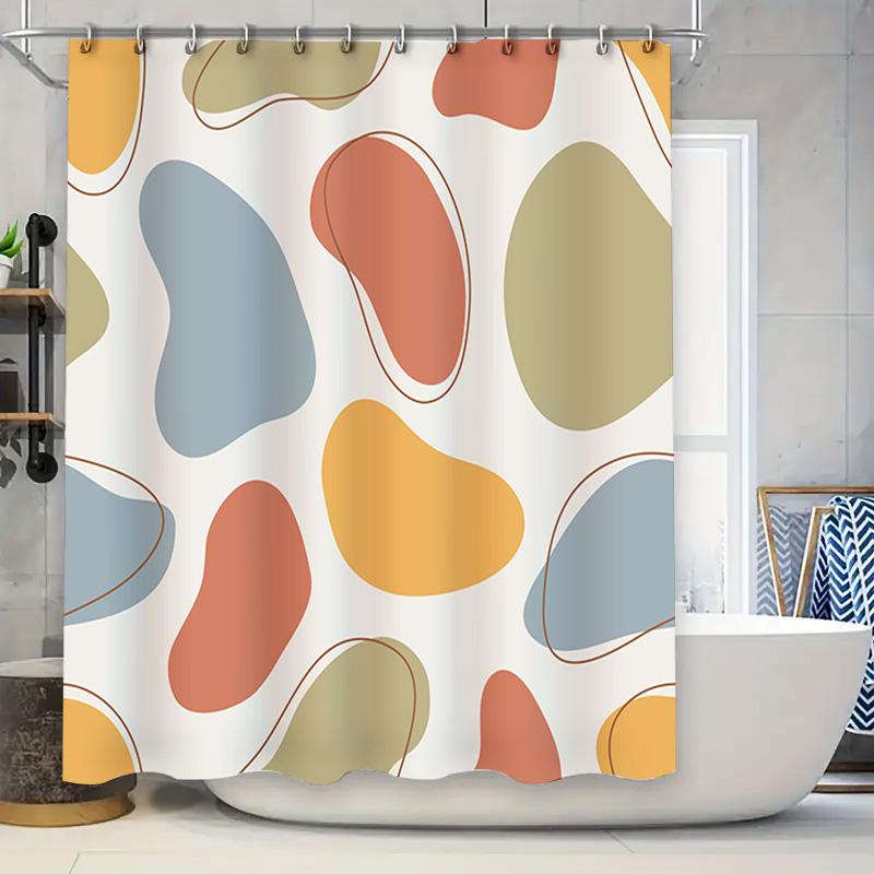 Eco-Friendly Watercolor Drip Shower Curtain With Multicolored Leaves Modern Bathroom Decor Set W60H190(CM)-1 Pcs
Eco-Friendly Watercolor Drip Shower Curtain With Multicolored Leaves Modern Bathroom Decor Set W60H190(CM)-1 Pcs