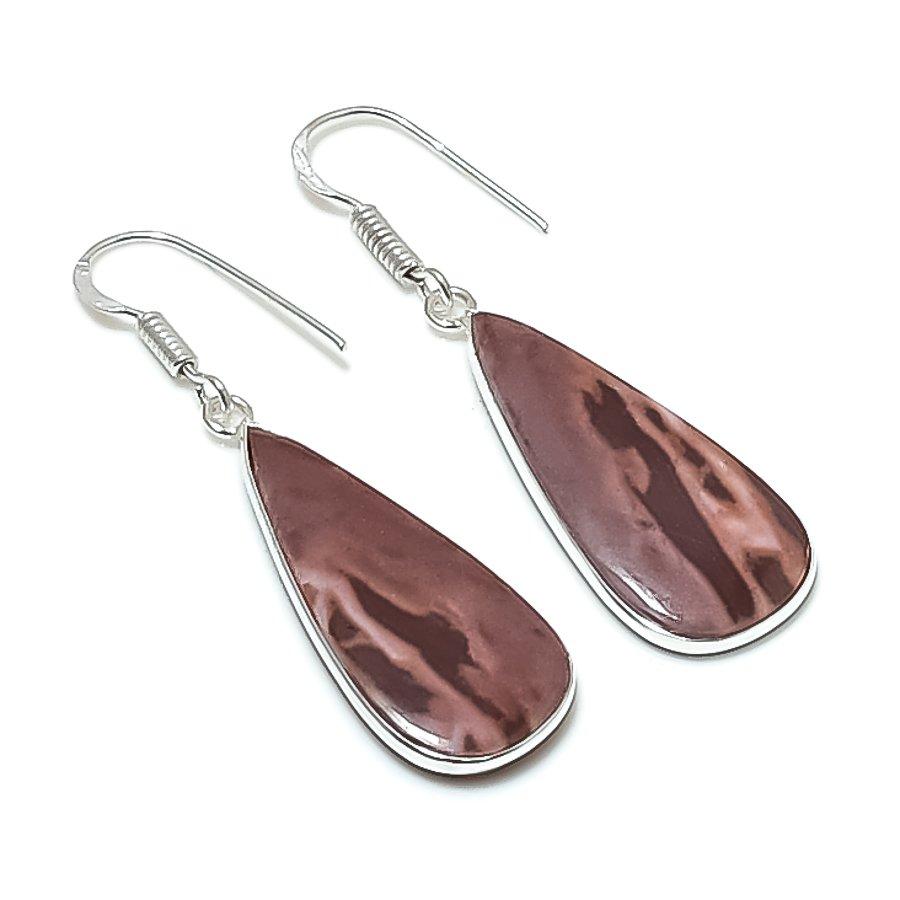 Natural Cappuccino Jasper 925 Sterling Silver Jewelry Earring 1.93 AEE-11092
Natural Cappuccino Jasper 925 Sterling Silver Jewelry Earring 1.93 AEE-11092