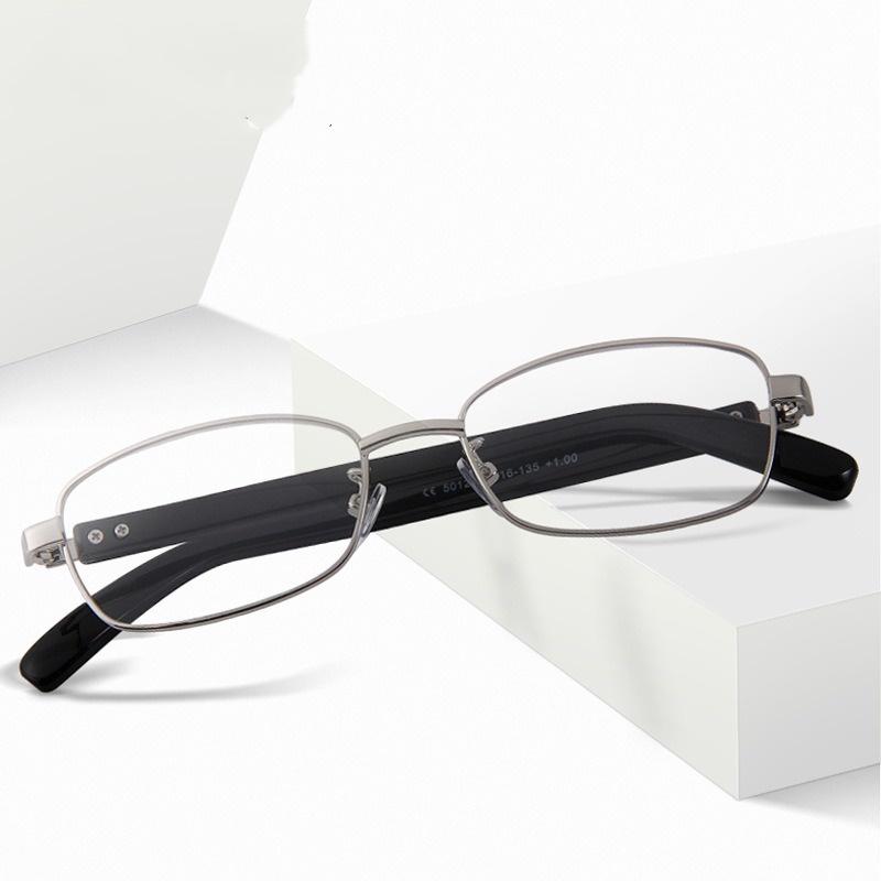 Anti Blue Light Reading Glasses for Men Computer Readers Trendy Square High-quality Metal Frame Anti Glare Presbyopic Eyeglasses +100
Anti Blue Light Reading Glasses for Men Computer Readers Trendy Square High-quality Metal Frame Anti Glare Presbyopic Eyeglasses +100