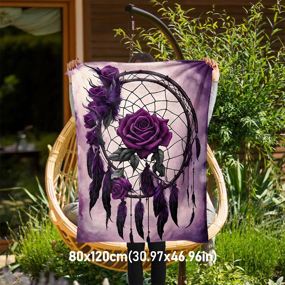 1pc dreamcatcher roses Outdoor Flannel Blanket Soft Warm All-Season Throw for Sofa Bed Car Camping Office, Cozy Gift Idea1251S 80x120cm(31x47inch)
1pc dreamcatcher roses Outdoor Flannel Blanket Soft Warm All-Season Throw for Sofa Bed Car Camping Office, Cozy Gift Idea1251S 80x120cm(31x47inch)