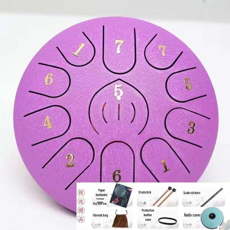 Worry-free Ethereal Drum: 6-inch 11-tone, 12-inch 13-tone, 14-inch 15-tone. Children s Steel Tongue Percussion Instrument in Color.
Worry-free Ethereal Drum: 6-inch 11-tone, 12-inch 13-tone, 14-inch 15-tone. Children s Steel Tongue Percussion Instrument in Color.