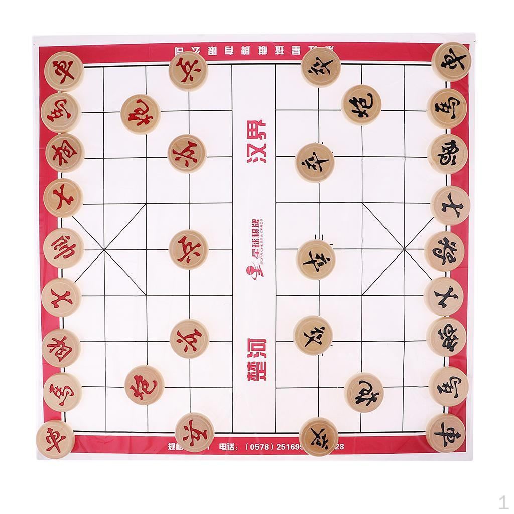 Chinese Chess Checkers Xiang Board for Family Game Travel Toy Set Chess Diameter 3.0cm
Chinese Chess Checkers Xiang Board for Family Game Travel Toy Set Chess Diameter 3.0cm