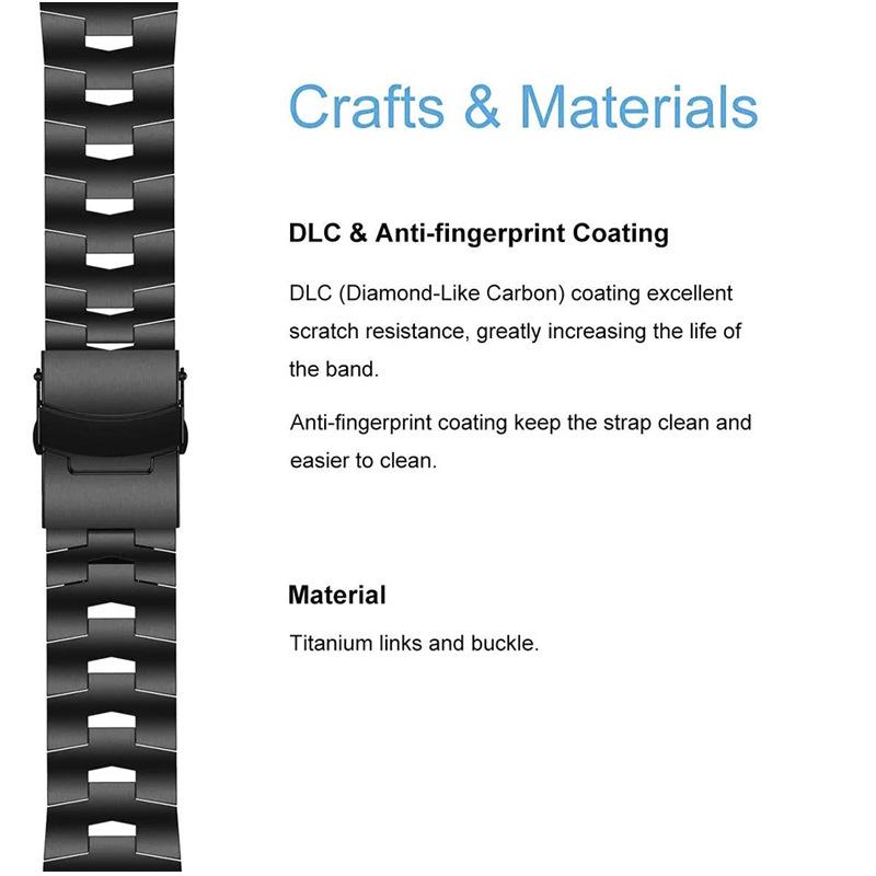 26mm Titanium Metal Quick Release Easy Fit Watch Band Replacement Strap for Garmin Fenix 6X/Fenix 3/Fenix 3 HR/Fenix 5X Silver
26mm Titanium Metal Quick Release Easy Fit Watch Band Replacement Strap for Garmin Fenix 6X/Fenix 3/Fenix 3 HR/Fenix 5X Silver