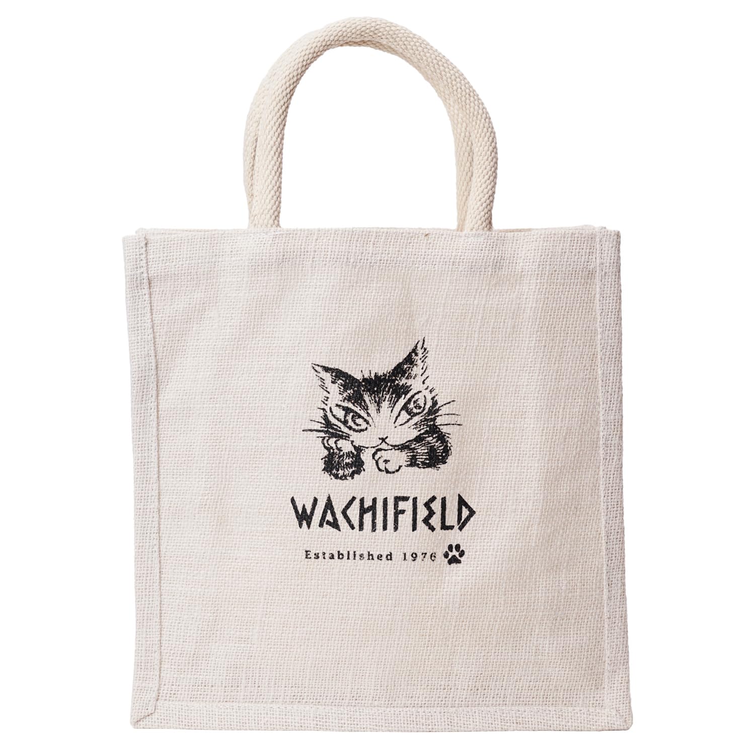 Сумка-тоут WACHIFIELD T2O, Средняя, Вмещает документы формата А4, Дизайн с кошкой, Женская сумка-тоут для прогулок, Джут, WTJJ-02A, Натуральный белый
Сумка-тоут WACHIFIELD T2O, Средняя, Вмещает документы формата А4, Дизайн с кошкой, Женская сумка-тоут для прогулок, Джут, WTJJ-02A, Натуральный белый