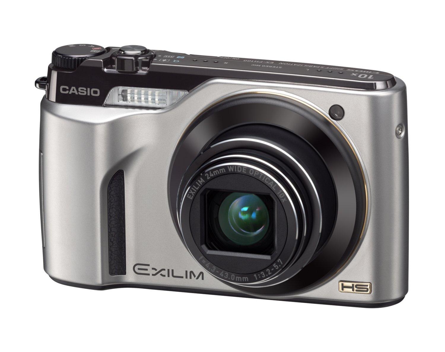 Цифрова камера CASIO EXILIM мільйон пікселів 10x оптичний зум 10.1 EX-FH100SR срібний
Цифрова камера CASIO EXILIM мільйон пікселів 10x оптичний зум 10.1 EX-FH100SR срібний