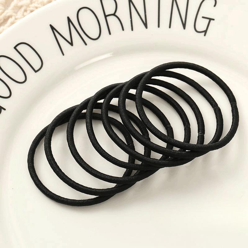 Высокоэластичные бесшовные резинки для волос, резинки, аксессуары для волос, универсальные базовые резинки для волос 100pcs чёрный
Высокоэластичные бесшовные резинки для волос, резинки, аксессуары для волос, универсальные базовые резинки для волос 100pcs чёрный