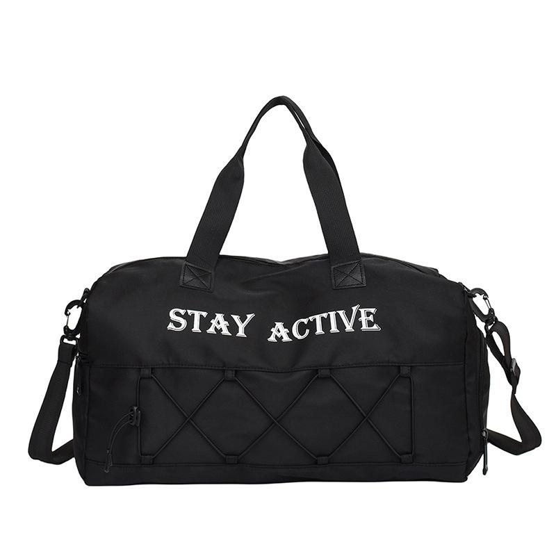 Short trip swimming fitness large capacity lightweight independent shoe compartment suitcase messenger bag Korean version sports bag чорний
Short trip swimming fitness large capacity lightweight independent shoe compartment suitcase messenger bag Korean version sports bag чорний