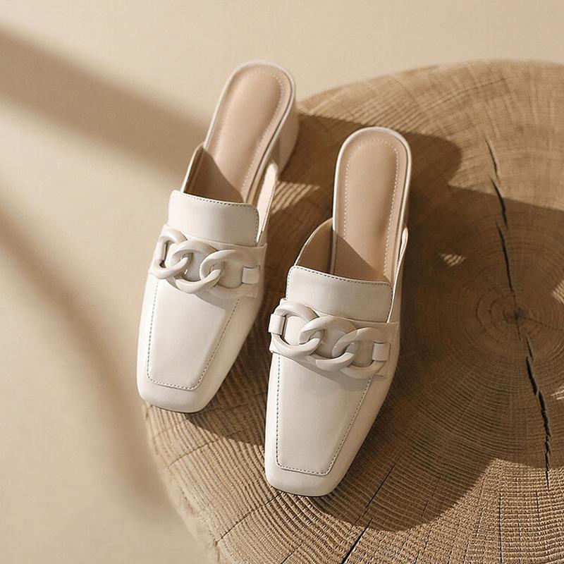 Летние новые темпераментные сумки, полушлепанцы, модные повседневные туфли на среднем каблуке, толстый каблук, квадратный носок, белые мюли, крутые шлепанцы 39
Летние новые темпераментные сумки, полушлепанцы, модные повседневные туфли на среднем каблуке, толстый каблук, квадратный носок, белые мюли, крутые шлепанцы 39