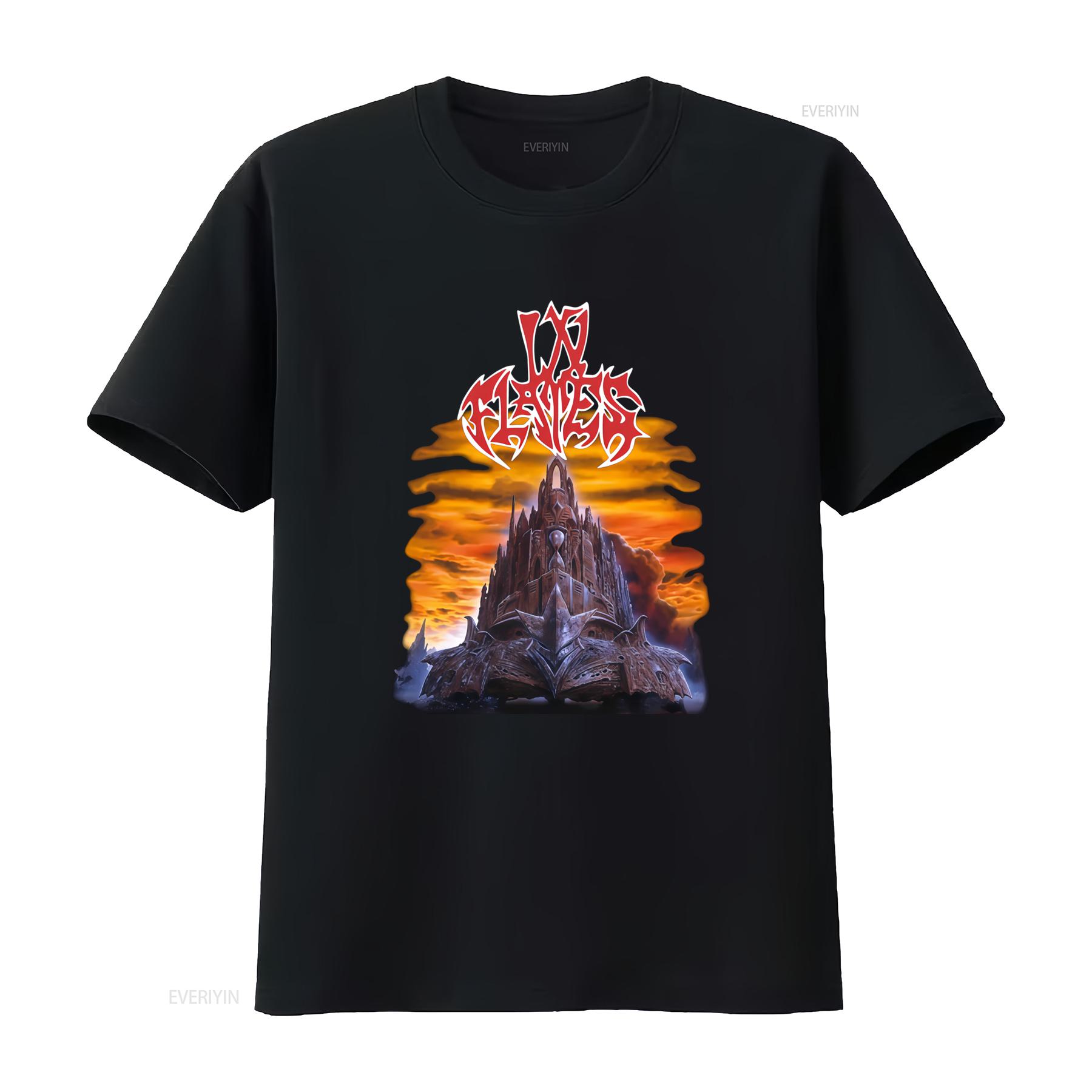In Flames T Shirt The Jester Race Rock Concert Vintage Design Heavy Metal Band vintage Washed Versatile Slightly Unisex Soft 4XL
In Flames T Shirt The Jester Race Rock Concert Vintage Design Heavy Metal Band vintage Washed Versatile Slightly Unisex Soft 4XL