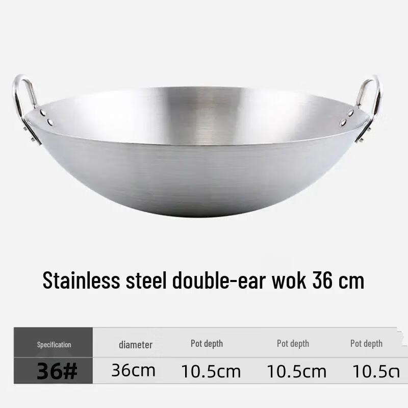 Yoshida Craftsman Stainless Steel Double-Handle Wok
Yoshida Craftsman Stainless Steel Double-Handle Wok