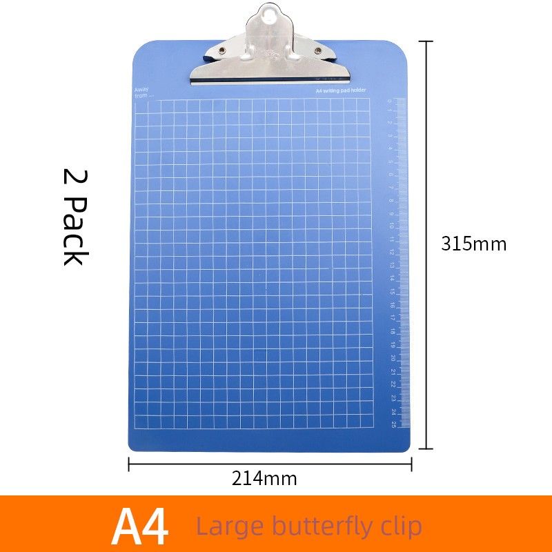 Writing Record Wall Plastic Bill Storage Folder A4/Butterfly Clip/2 Pieces
Writing Record Wall Plastic Bill Storage Folder A4/Butterfly Clip/2 Pieces