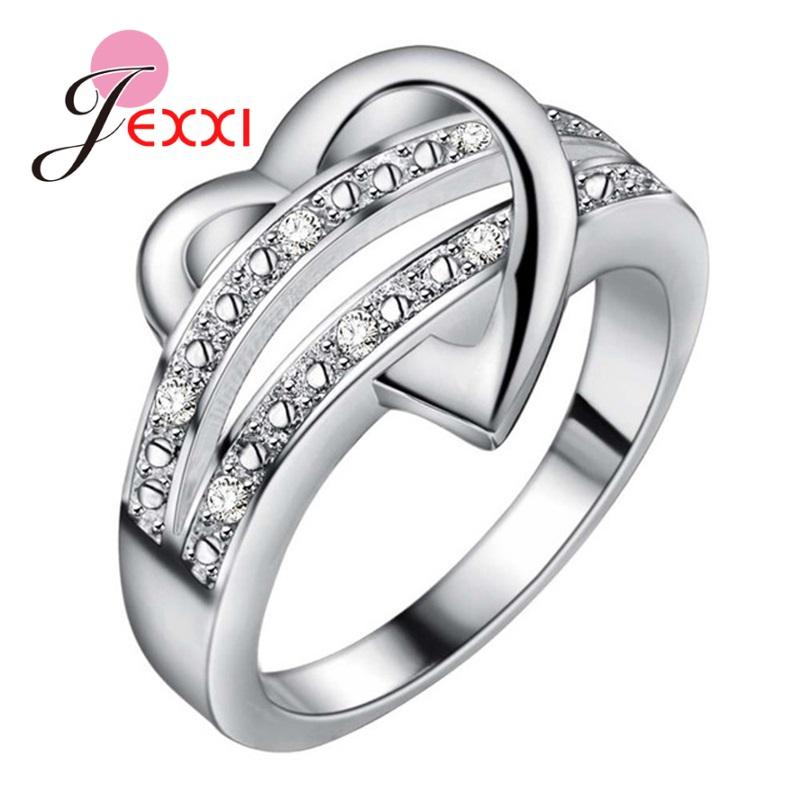 Engagement Ring Heart Shape Double Rows Design Original 925 Sterling Silver Rings For Women Best Gift For Girlfriend Fashion 5
Engagement Ring Heart Shape Double Rows Design Original 925 Sterling Silver Rings For Women Best Gift For Girlfriend Fashion 5