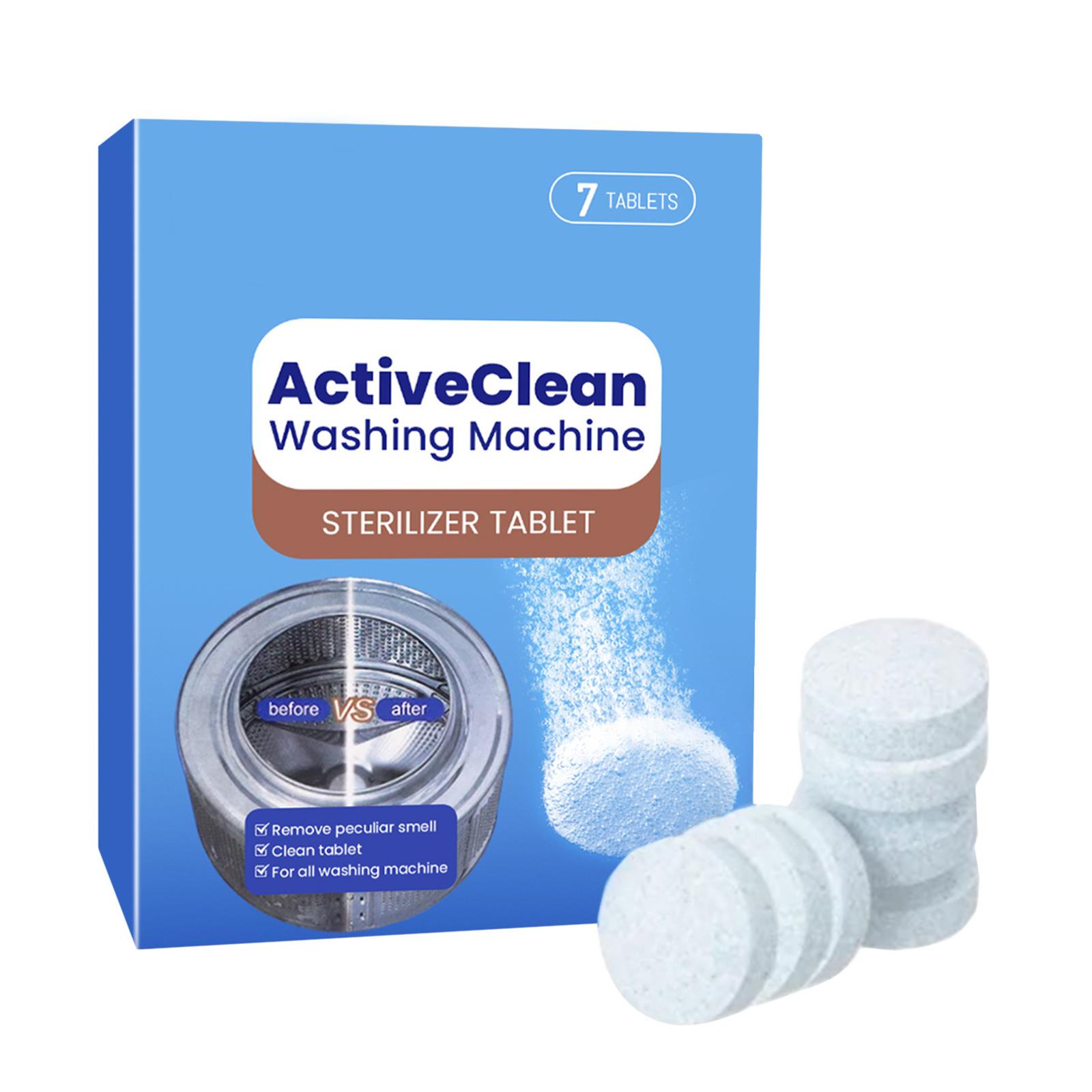 7 шт. Таблетки для чистки стиральных машин, эффективное удаление пятен и контроль запаха, глубокая очистка
7 шт. Таблетки для чистки стиральных машин, эффективное удаление пятен и контроль запаха, глубокая очистка