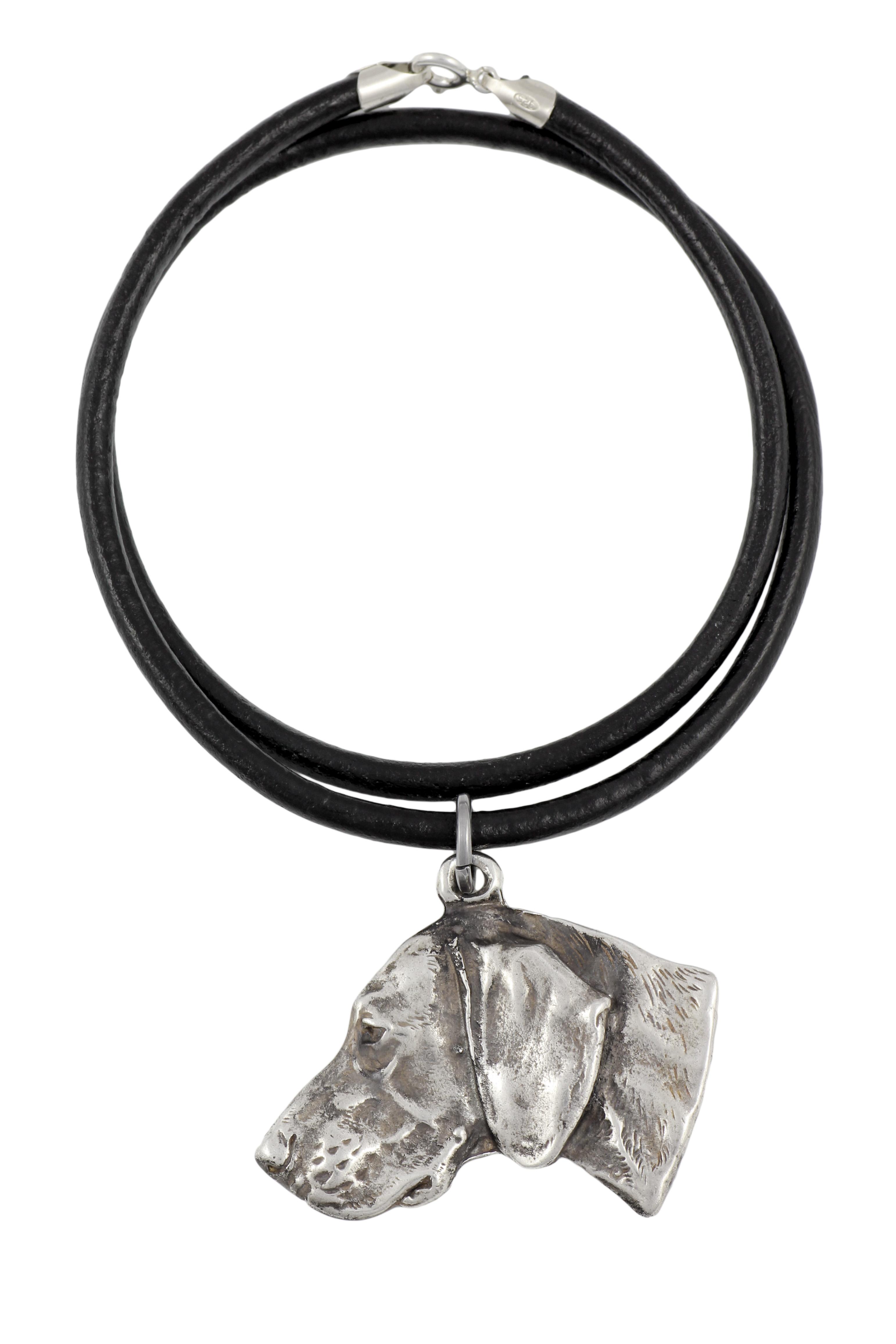 Weimaraner, Grey Ghost - Necklace with dog, silver-plated pendant for dog fan, unique jewelry by Art-Dog brand срібний
Weimaraner, Grey Ghost - Necklace with dog, silver-plated pendant for dog fan, unique jewelry by Art-Dog brand срібний
