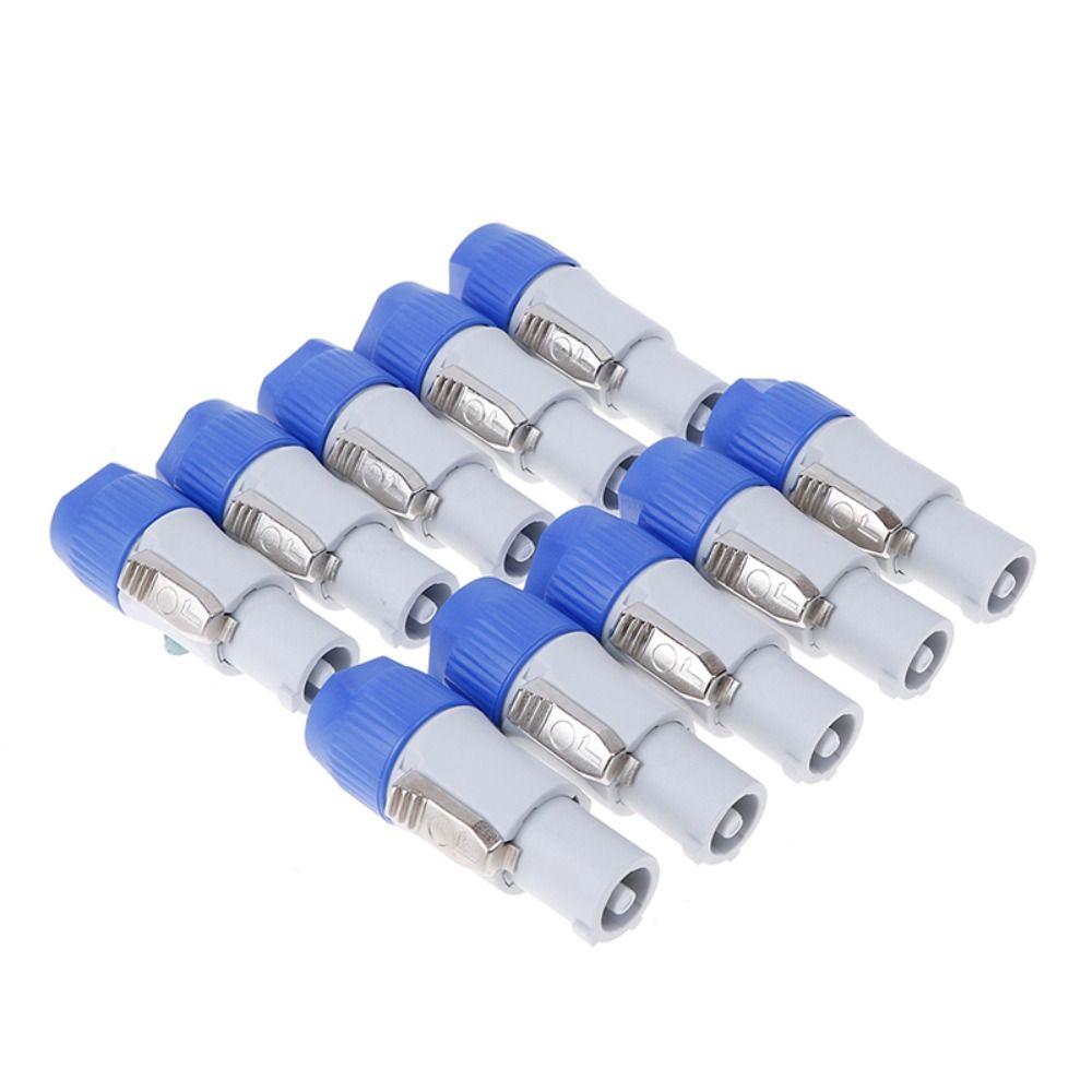 10 Pc/bag Blue/White Powercon Connector Male Plug Wear-resistant 3 Pin Speaker Plug Beam Lamp white-socket
10 Pc/bag Blue/White Powercon Connector Male Plug Wear-resistant 3 Pin Speaker Plug Beam Lamp white-socket