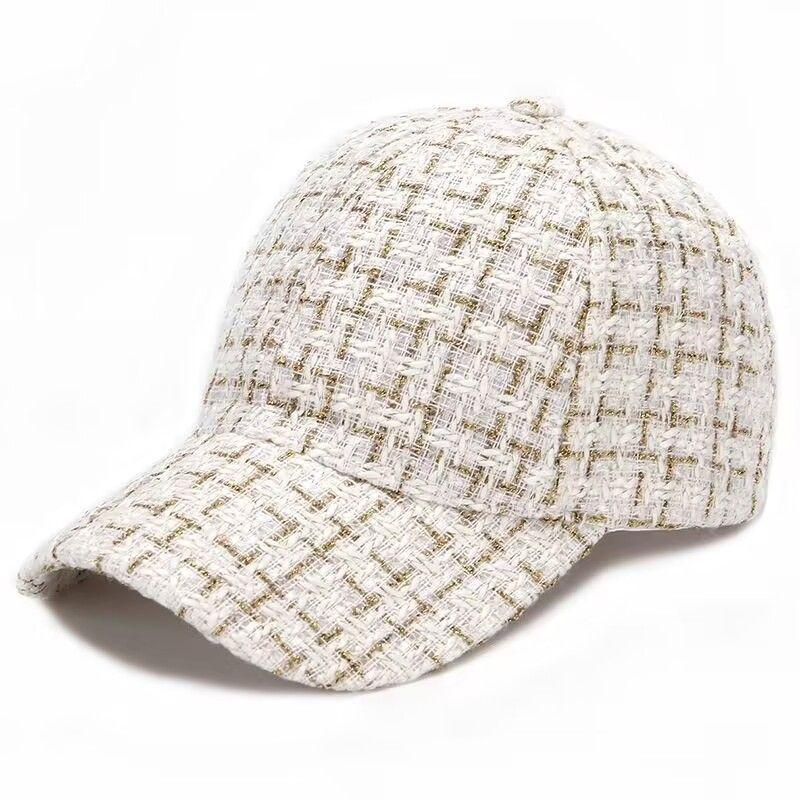Autumn Fashion Winter Hat Children s K-style Tide All-Matching Baseball Cap Thick Checks Warm Leisure Ins Peaked Cap White
Autumn Fashion Winter Hat Children s K-style Tide All-Matching Baseball Cap Thick Checks Warm Leisure Ins Peaked Cap White