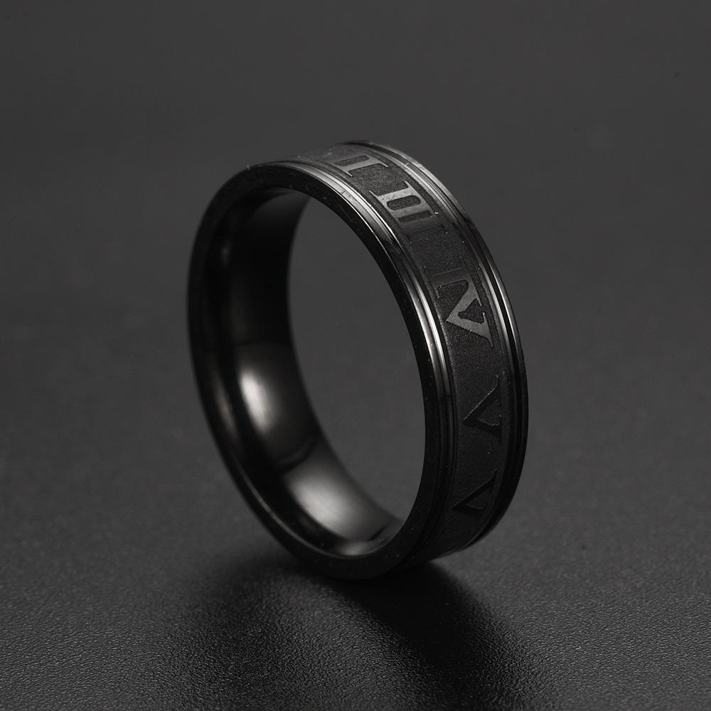 Кольцо из нержавеющей стали шириной 6 мм для пары, для мужчин и женщин, с римскими цифрами, модные аксессуары для вечеринок 13
Кольцо из нержавеющей стали шириной 6 мм для пары, для мужчин и женщин, с римскими цифрами, модные аксессуары для вечеринок 13