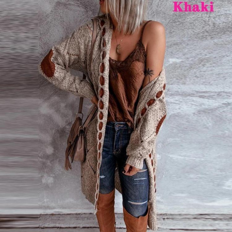Vintage Hooded Cardigan Sweater Coat for Women Elegant Long Sleeve Overcoat Casual Autumn Winter Sweaters S хаки
Vintage Hooded Cardigan Sweater Coat for Women Elegant Long Sleeve Overcoat Casual Autumn Winter Sweaters S хаки