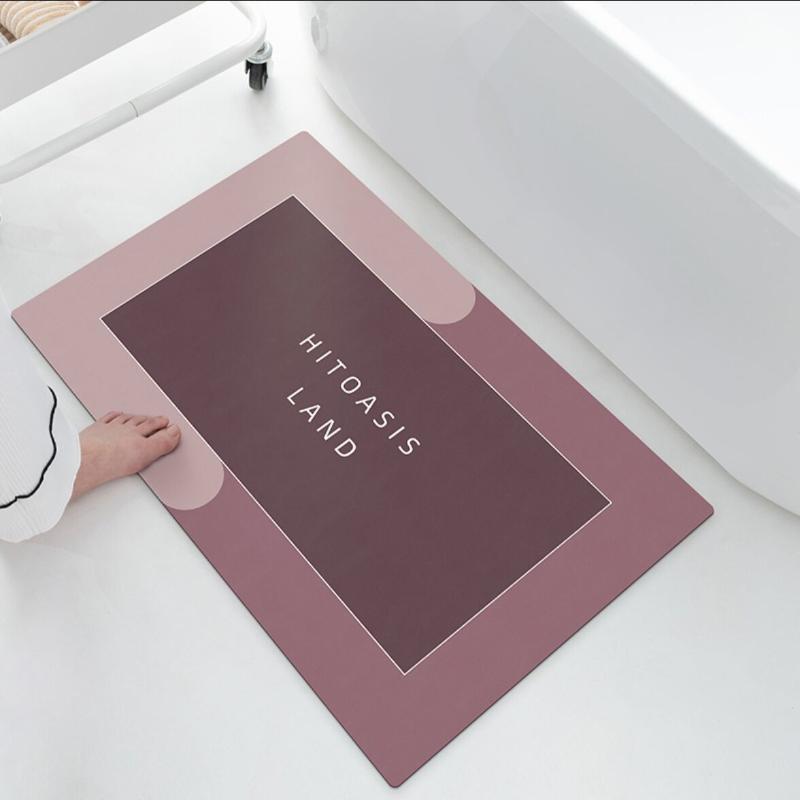 Diatom mud absorbent bathroom non-slip wear-resistant toilet bathroom toilet floor mat 40cmx60cm
Diatom mud absorbent bathroom non-slip wear-resistant toilet bathroom toilet floor mat 40cmx60cm