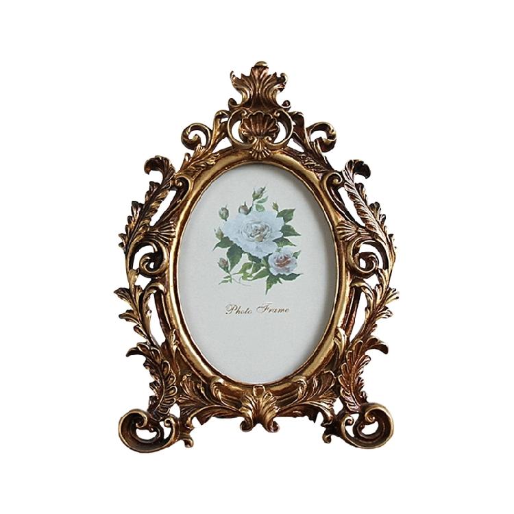 Golden Flowers Photo Frame With Antique Design Resin Oval Shape Picture Frame For Anniversary Wedding Or Housewarmings 6 inch
Golden Flowers Photo Frame With Antique Design Resin Oval Shape Picture Frame For Anniversary Wedding Or Housewarmings 6 inch