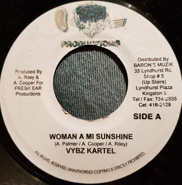 7-дюймовая пластинка VYBZ KARTEL - Woman A Mi Sunshine NONE Fresh Ear Produ 2006 Ямайка Регги, Ска и Даб Б/У
7-дюймовая пластинка VYBZ KARTEL - Woman A Mi Sunshine NONE Fresh Ear Produ 2006 Ямайка Регги, Ска и Даб Б/У