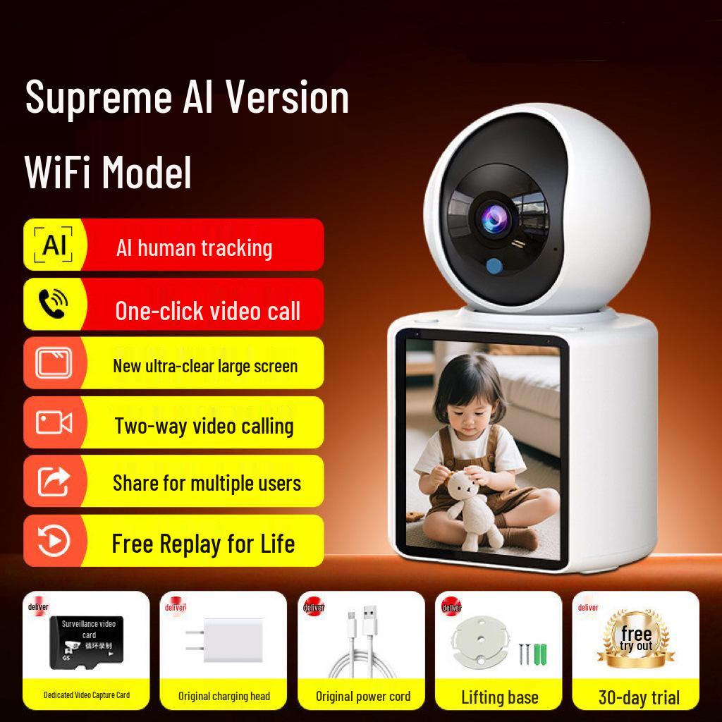 New 2026 360° Two-Way Surveillance Camera with Video Call
New 2026 360° Two-Way Surveillance Camera with Video Call