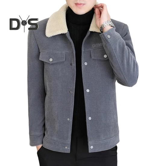 Мужская куртка, пальто, однотонная, с лацканами, застежкой на пуговицы, повседневная куртка, утолщенная бархатная подкладка, верхняя одежда, повседневная одежда XL серый
Мужская куртка, пальто, однотонная, с лацканами, застежкой на пуговицы, повседневная куртка, утолщенная бархатная подкладка, верхняя одежда, повседневная одежда XL серый