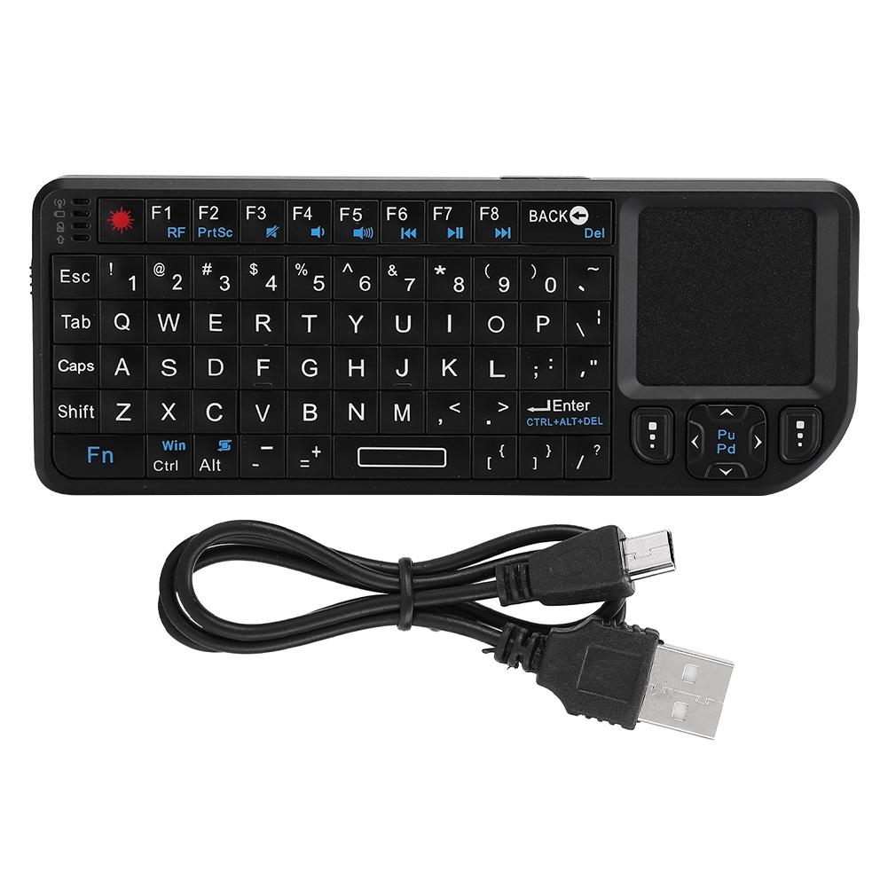 Mini Wireless Keyboard USB Portable Black Multi Function Ultra Thin Backlit 100RF 2.4G(Black ) чорний
Mini Wireless Keyboard USB Portable Black Multi Function Ultra Thin Backlit 100RF 2.4G(Black ) чорний