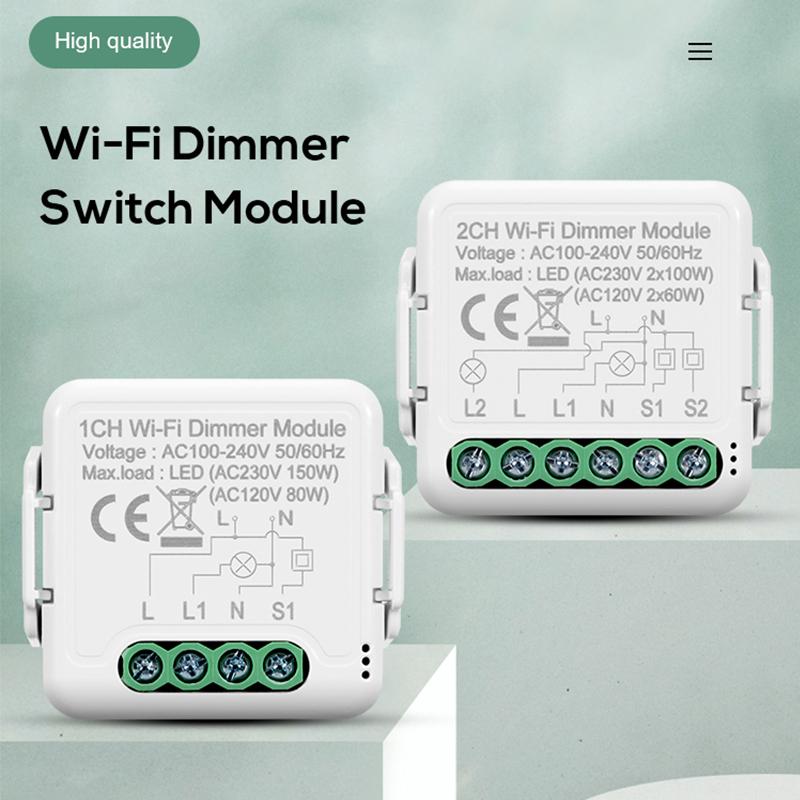 Модуль умного диммера «сделай сам», Wi-Fi, приложение Tuya/Smartlife, дистанционное управление, двустороннее управление, совместимое с Alexa Google Home Voice
Модуль умного диммера «сделай сам», Wi-Fi, приложение Tuya/Smartlife, дистанционное управление, двустороннее управление, совместимое с Alexa Google Home Voice