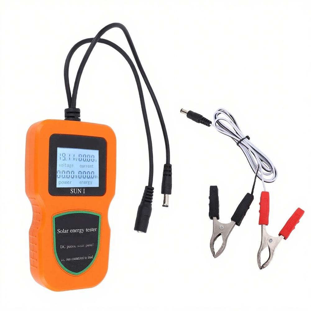 100W Solar Panel Tester, Automatic And Manual-MPPT Photovoltaic Multimeter Power Meter, 12-50V, 0-20A, LCD Screen Backlight
100W Solar Panel Tester, Automatic And Manual-MPPT Photovoltaic Multimeter Power Meter, 12-50V, 0-20A, LCD Screen Backlight