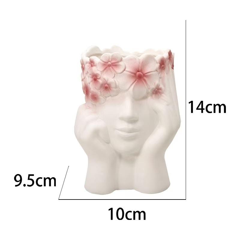 1pc Cute Hands-Shaped Makeup Brush Holder - Vanity Organizer with Polished Finish, Bathroom Countertop & Desktop Storage
1pc Cute Hands-Shaped Makeup Brush Holder - Vanity Organizer with Polished Finish, Bathroom Countertop & Desktop Storage