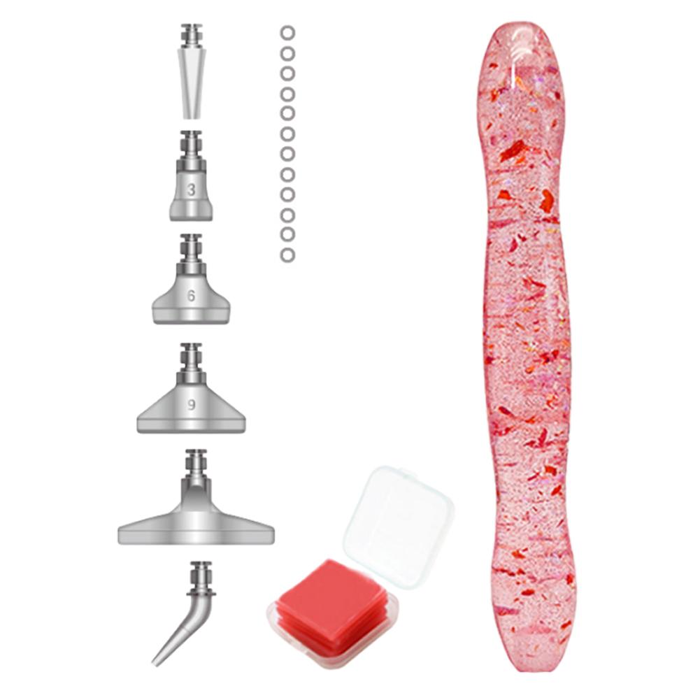 Resin 5D Diamond Painting Art Dot Drill Pen Kit with 6 Drill Pen Picking Heads and 1 Clay Diamond Art Pen Diamond Painting Pen золотой
Resin 5D Diamond Painting Art Dot Drill Pen Kit with 6 Drill Pen Picking Heads and 1 Clay Diamond Art Pen Diamond Painting Pen золотой