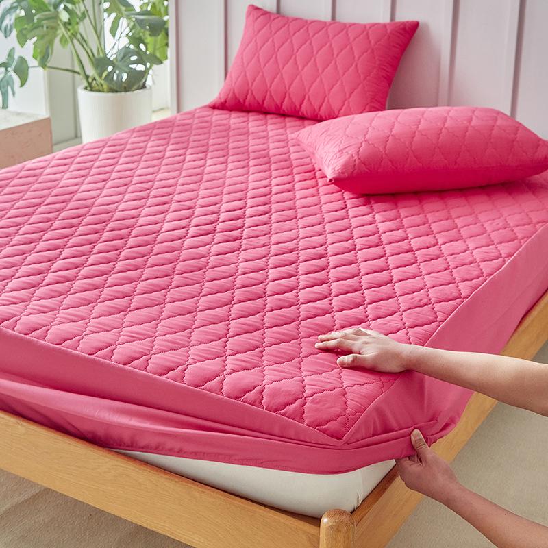 Waterproof Quilted Mattress Protector: Urine & Stain Resistant, Skin-Friendly, Dustproof, Fully Enclosed Bed Cover. 90x190cm рожевий червоний колір
Waterproof Quilted Mattress Protector: Urine & Stain Resistant, Skin-Friendly, Dustproof, Fully Enclosed Bed Cover. 90x190cm рожевий червоний колір