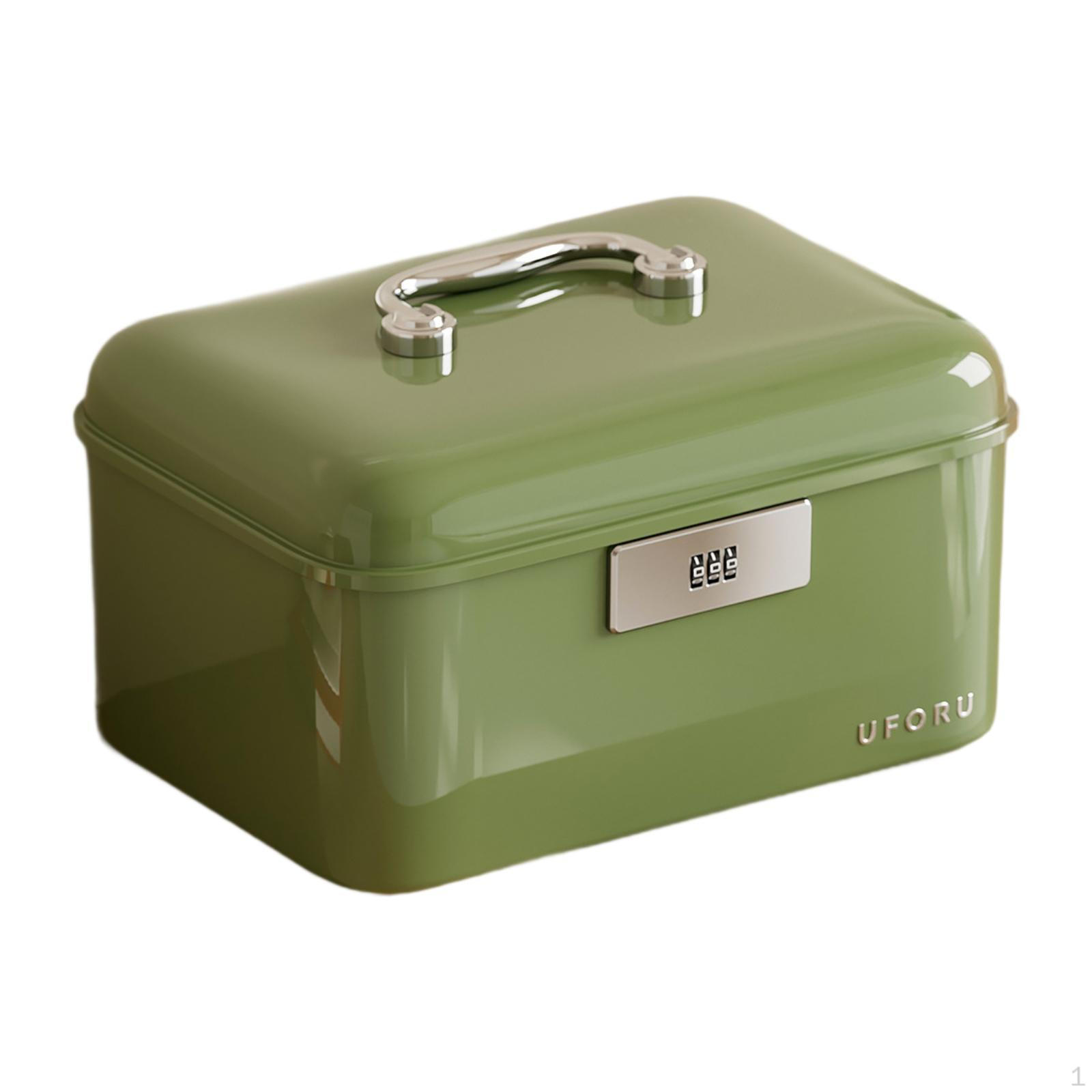 Lockable Storage Box Bin Case Convenient Stylish Versatile with Lock for Office Green
Lockable Storage Box Bin Case Convenient Stylish Versatile with Lock for Office Green