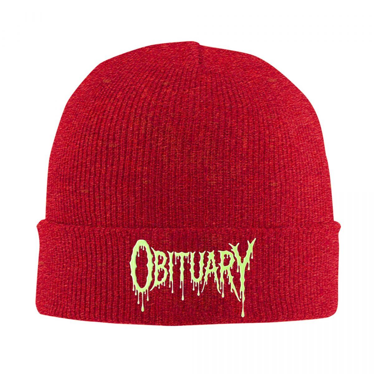 Obituary Band Logo Death Metal Trucker Warm Knitted Cap Fashion Bonnet Hat Autumn Winter Outdoor Beanies Hats for Unisex Adult One Size
Obituary Band Logo Death Metal Trucker Warm Knitted Cap Fashion Bonnet Hat Autumn Winter Outdoor Beanies Hats for Unisex Adult One Size