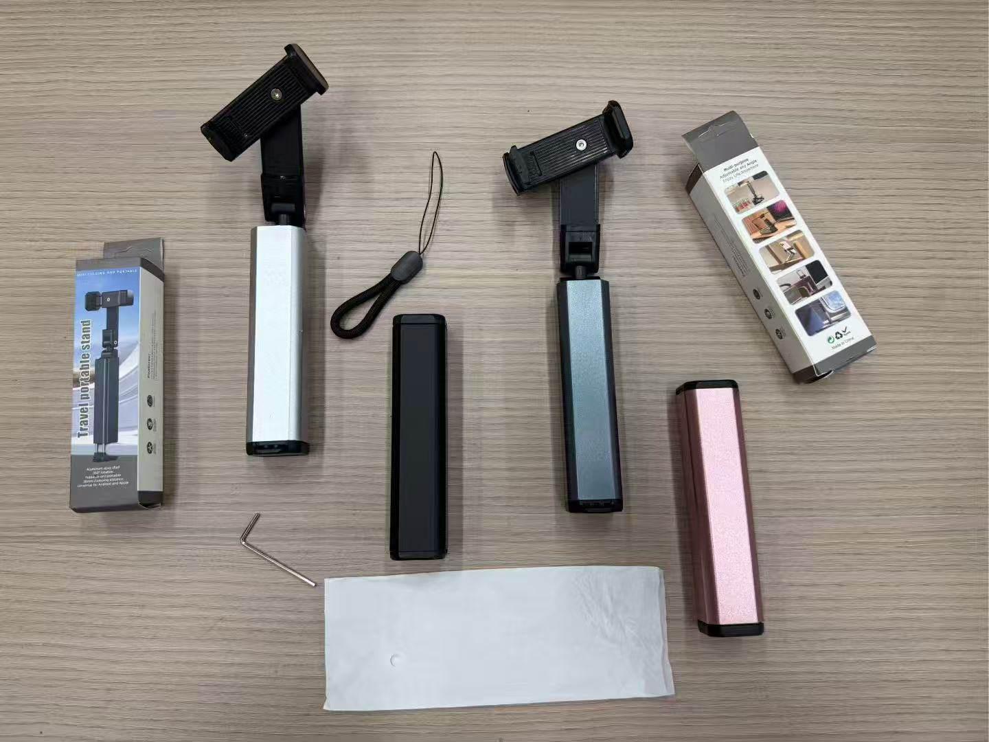 Aluminum Alloy Portable Folding Phone Holder for Travel & Home
Aluminum Alloy Portable Folding Phone Holder for Travel & Home