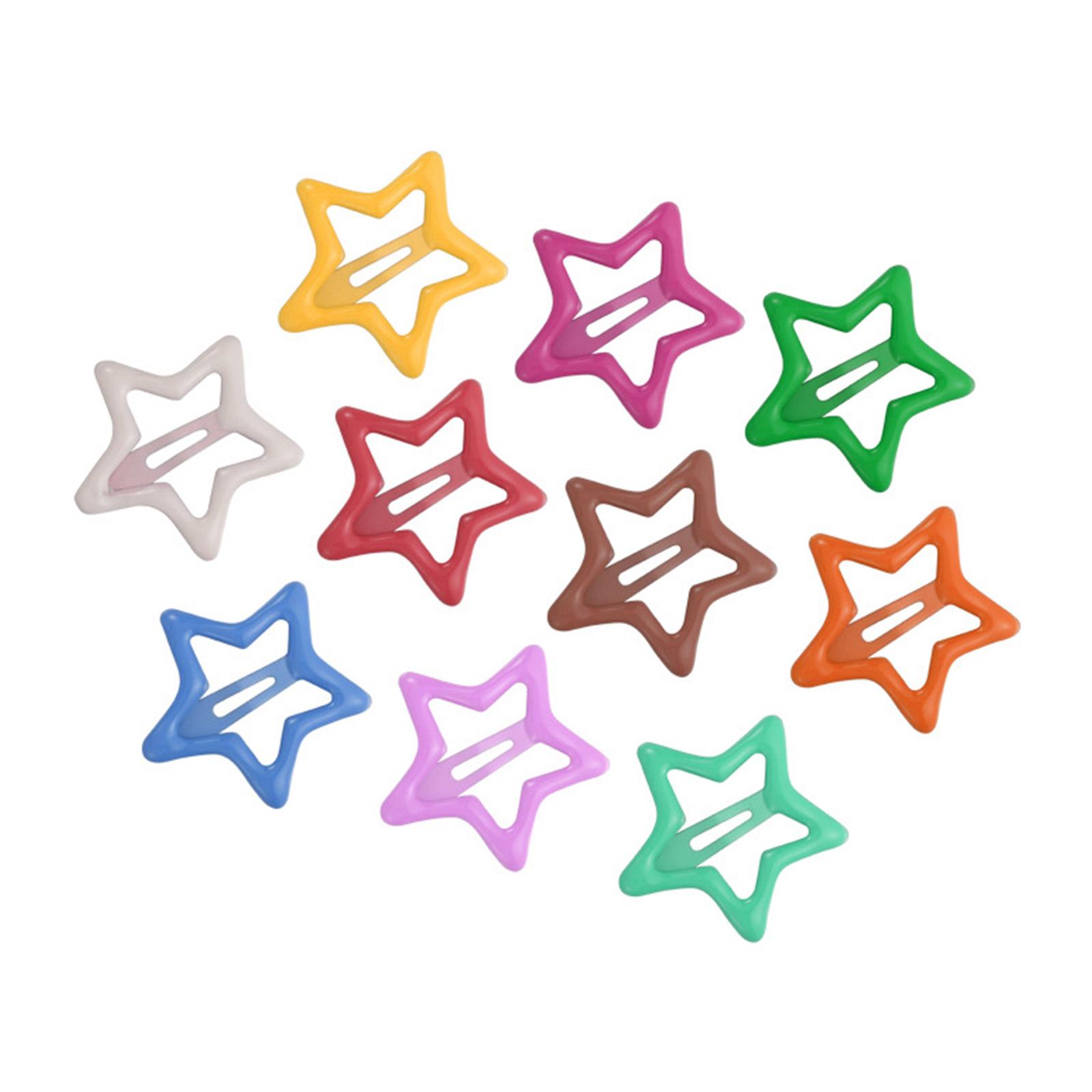 10Pieces Y2k Star Shaped Hairpins Cute Hair Clips Fashion Hairpins Hair Accessories Hair Pin Alloy Material for Children 1
10Pieces Y2k Star Shaped Hairpins Cute Hair Clips Fashion Hairpins Hair Accessories Hair Pin Alloy Material for Children 1
