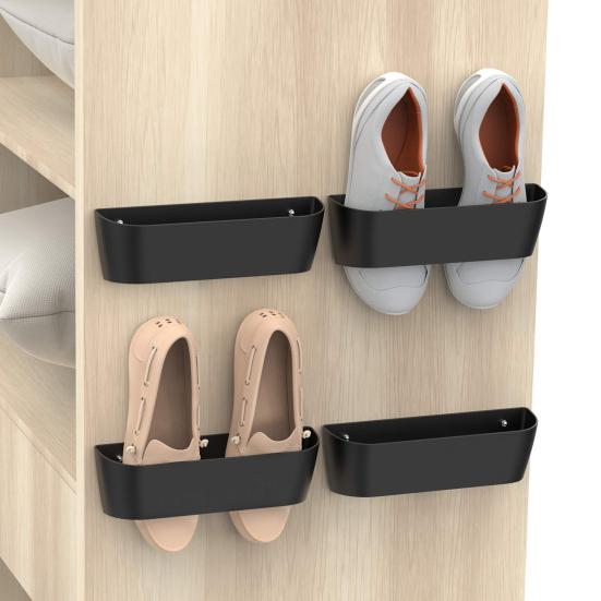 Yousheng 4/6Pcs Wall-mounted Shoe Storage Rack Adhesive Drilling Mount Space Saving Heavy Duty Camping RV Door Sports Shoes Hanger Organizer Holder 4pcs
Yousheng 4/6Pcs Wall-mounted Shoe Storage Rack Adhesive Drilling Mount Space Saving Heavy Duty Camping RV Door Sports Shoes Hanger Organizer Holder 4pcs