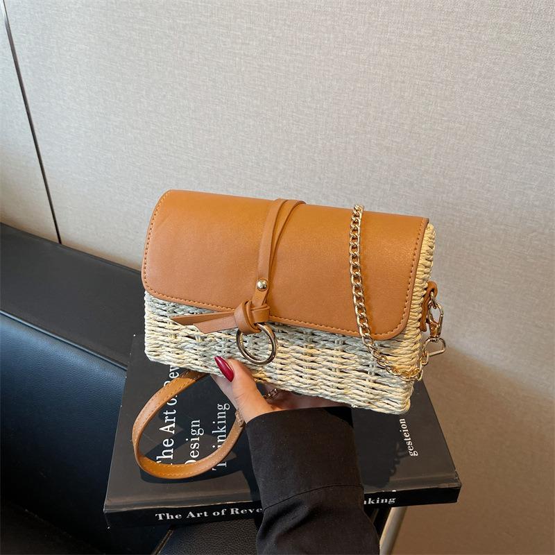 New fashion simple bag trendy women s bag messenger bag straw holiday beach bag small square bag shoulder bag
New fashion simple bag trendy women s bag messenger bag straw holiday beach bag small square bag shoulder bag