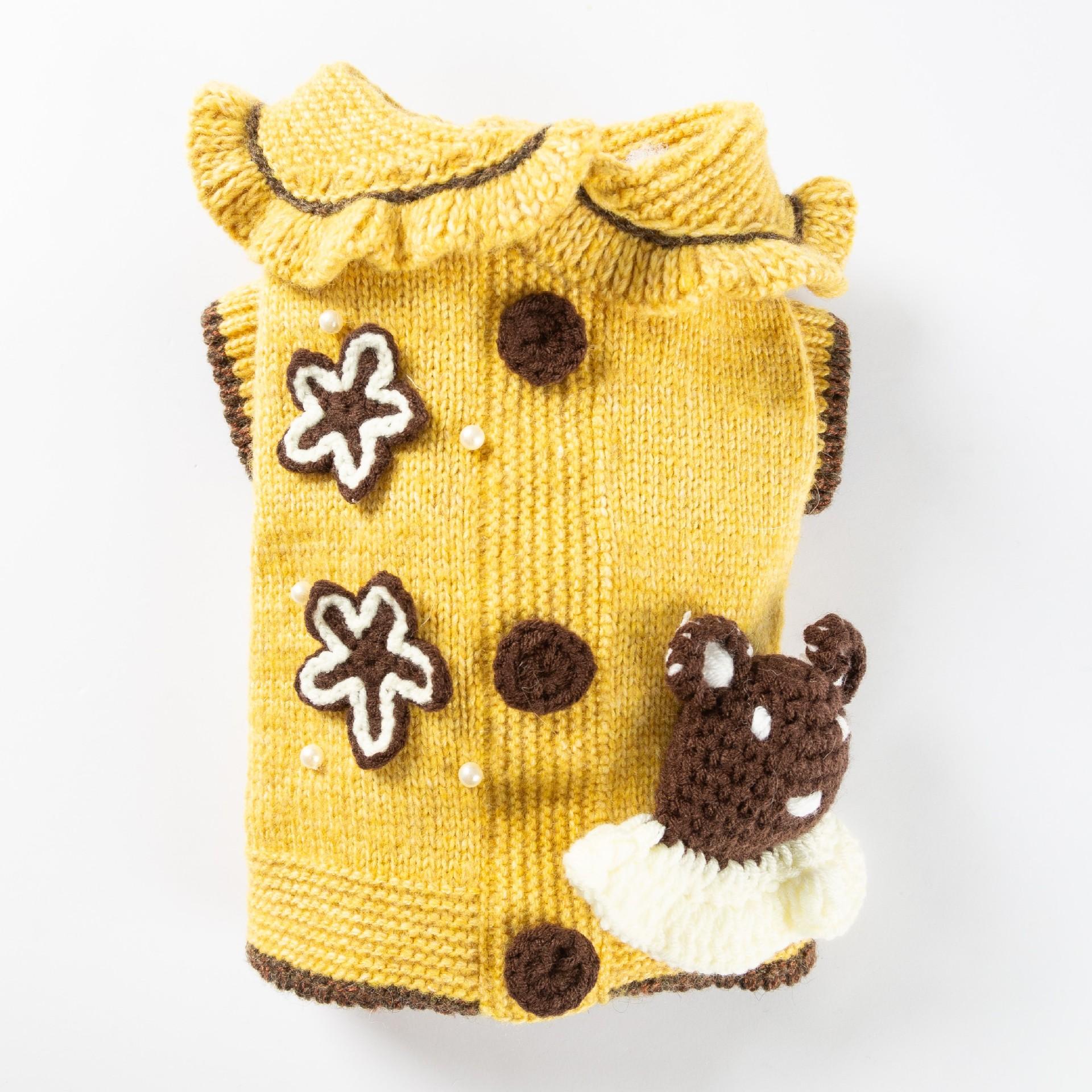 Осень и Зима Вязаный Свитер для Домашних Животных Маленькая Собака Кошка Одежда для Собак XS (recommended weight 1-2 kg)
Осень и Зима Вязаный Свитер для Домашних Животных Маленькая Собака Кошка Одежда для Собак XS (recommended weight 1-2 kg)