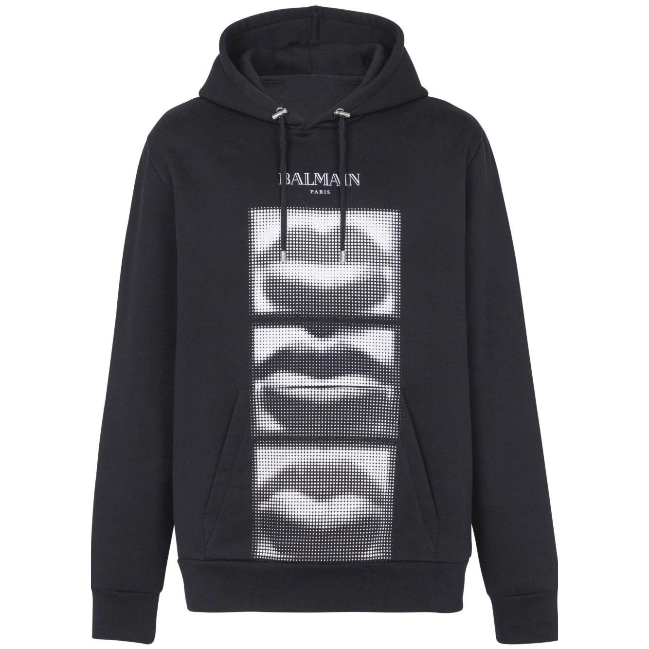 Balmain 25 Унисекс Худи с Веселым Принтом XL чёрный
Balmain 25 Унисекс Худи с Веселым Принтом XL чёрный