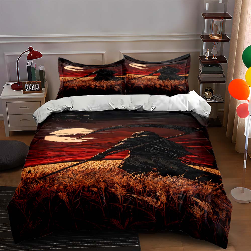 Mysterious, dramatic, fiery. Bedding Duvet cover sets Duvet covers Pillowcases gifts (1 * Duvet Cover 2 * Pillowcases, without duvet insert) 135x200cm
Mysterious, dramatic, fiery. Bedding Duvet cover sets Duvet covers Pillowcases gifts (1 * Duvet Cover 2 * Pillowcases, without duvet insert) 135x200cm