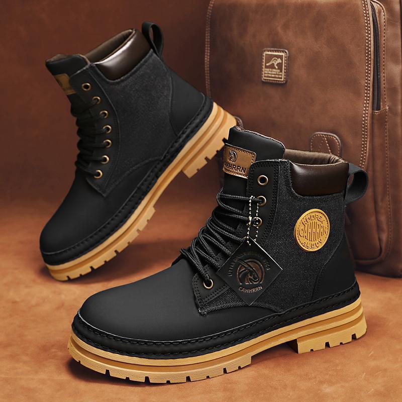 Осенние высокие ботинки ревеня мужские уличные ботинки Мартина на толстой подошве с увеличением роста рабочие ботинки повседневные мужские ботинки 2025 новинка 44
Осенние высокие ботинки ревеня мужские уличные ботинки Мартина на толстой подошве с увеличением роста рабочие ботинки повседневные мужские ботинки 2025 новинка 44