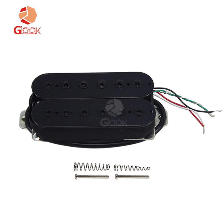 Switchable Double/Single Coil Electric Guitar Pickups with 4-Wire Dual Coils and 12 Hexagonal Alnico 5 Magnets Neck чёрный
Switchable Double/Single Coil Electric Guitar Pickups with 4-Wire Dual Coils and 12 Hexagonal Alnico 5 Magnets Neck чёрный