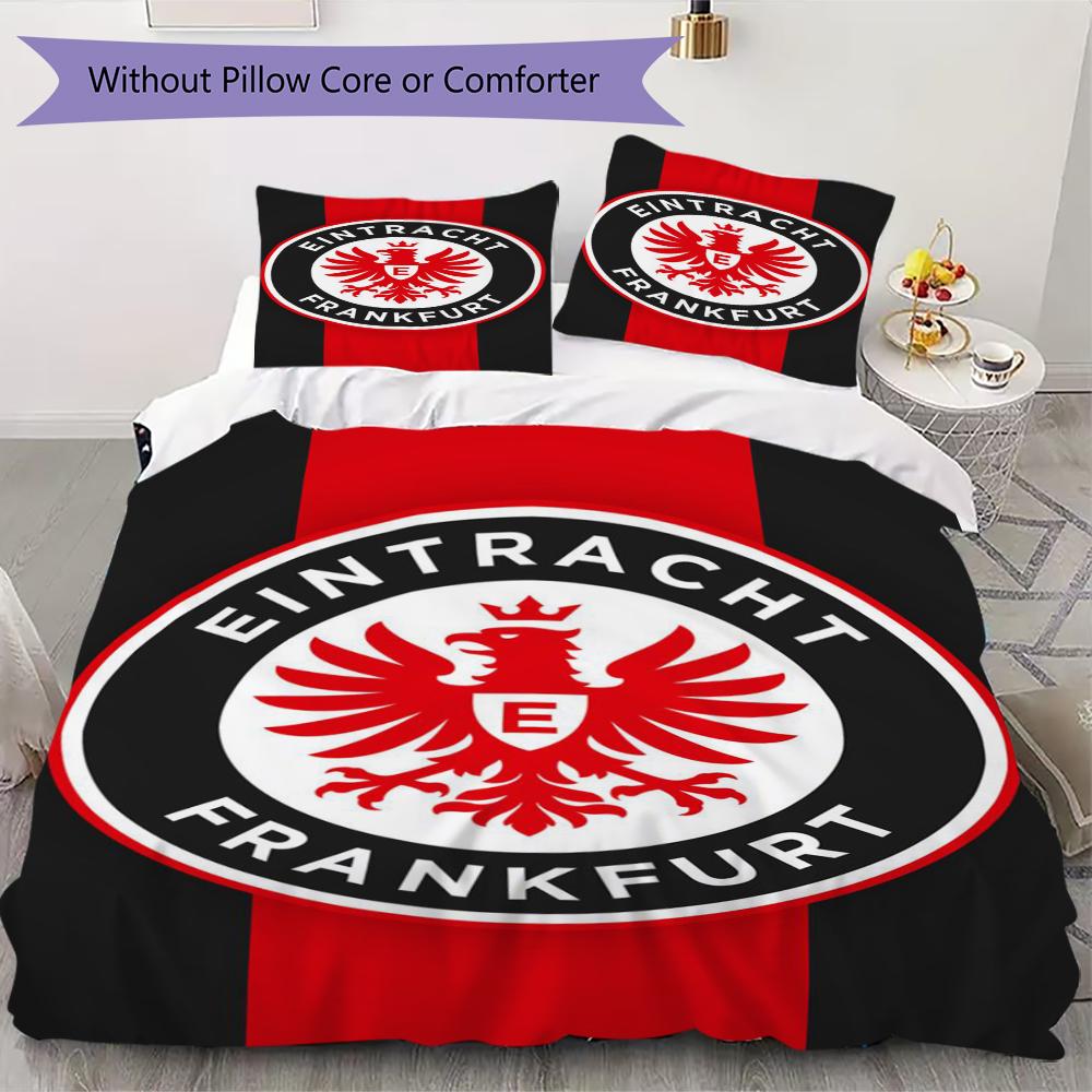 Eintracht Frankfurt Pattern Bedding uilt Set uilt Cover Pillowcase Home Decoration Birthday Gift (1 * duvet cover + 2 * pillowcase without core) 135x200cm
Eintracht Frankfurt Pattern Bedding uilt Set uilt Cover Pillowcase Home Decoration Birthday Gift (1 * duvet cover + 2 * pillowcase without core) 135x200cm