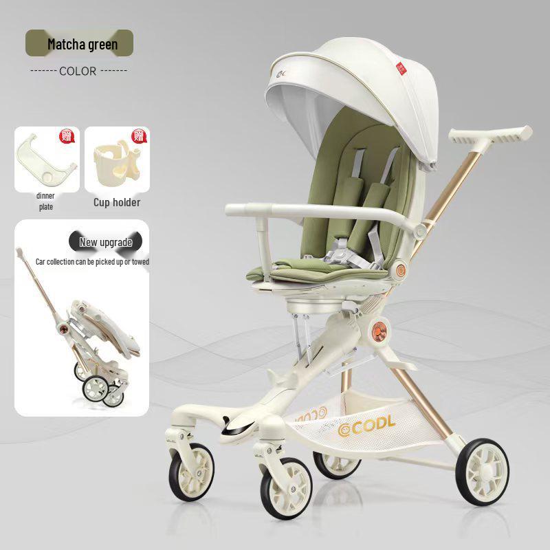 Регулируемая Легкая Складная Детская Коляска - Сидячая и С откидной спинкой, Двусторонняя, Высокая посадка
Регулируемая Легкая Складная Детская Коляска - Сидячая и С откидной спинкой, Двусторонняя, Высокая посадка