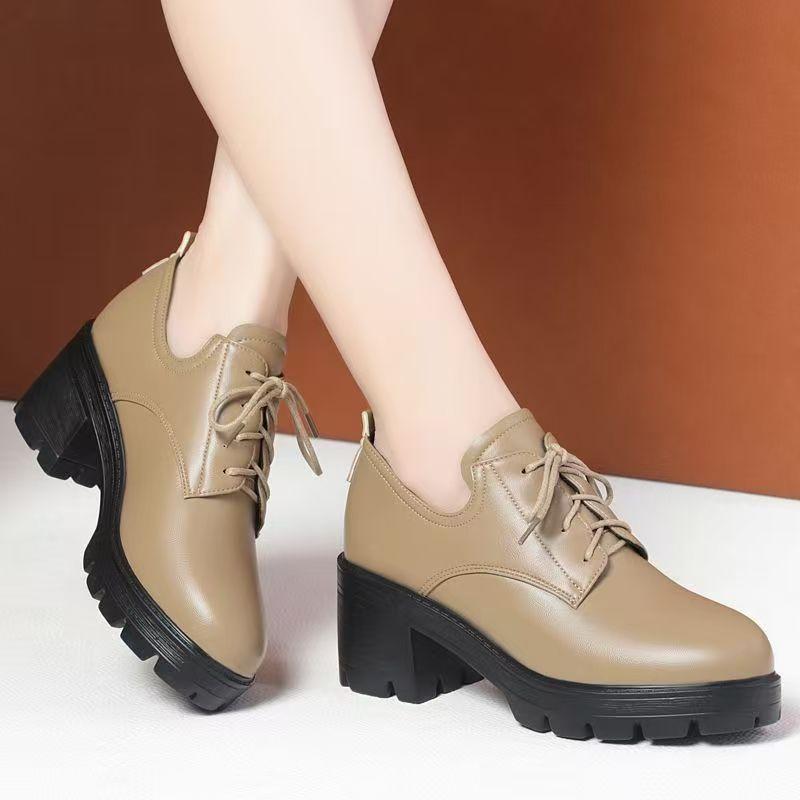 Spring and Autumn Deep-cut Soft Leather Non-slip Platform Shoes for Middle-aged and Elderly People, Thick Sole, Round Toe, Lace-up Shoes 41 абрикосовий
Spring and Autumn Deep-cut Soft Leather Non-slip Platform Shoes for Middle-aged and Elderly People, Thick Sole, Round Toe, Lace-up Shoes 41 абрикосовий