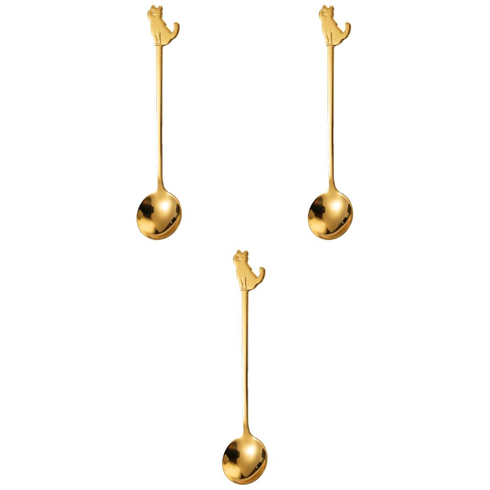 Coffee Spoons Ice Cream Mini Spoons Cat Spoon Stainless Steel Coffee Tea Spoon Cat Shaped Stirring Spoon Tableware Kitchen Tools
Coffee Spoons Ice Cream Mini Spoons Cat Spoon Stainless Steel Coffee Tea Spoon Cat Shaped Stirring Spoon Tableware Kitchen Tools